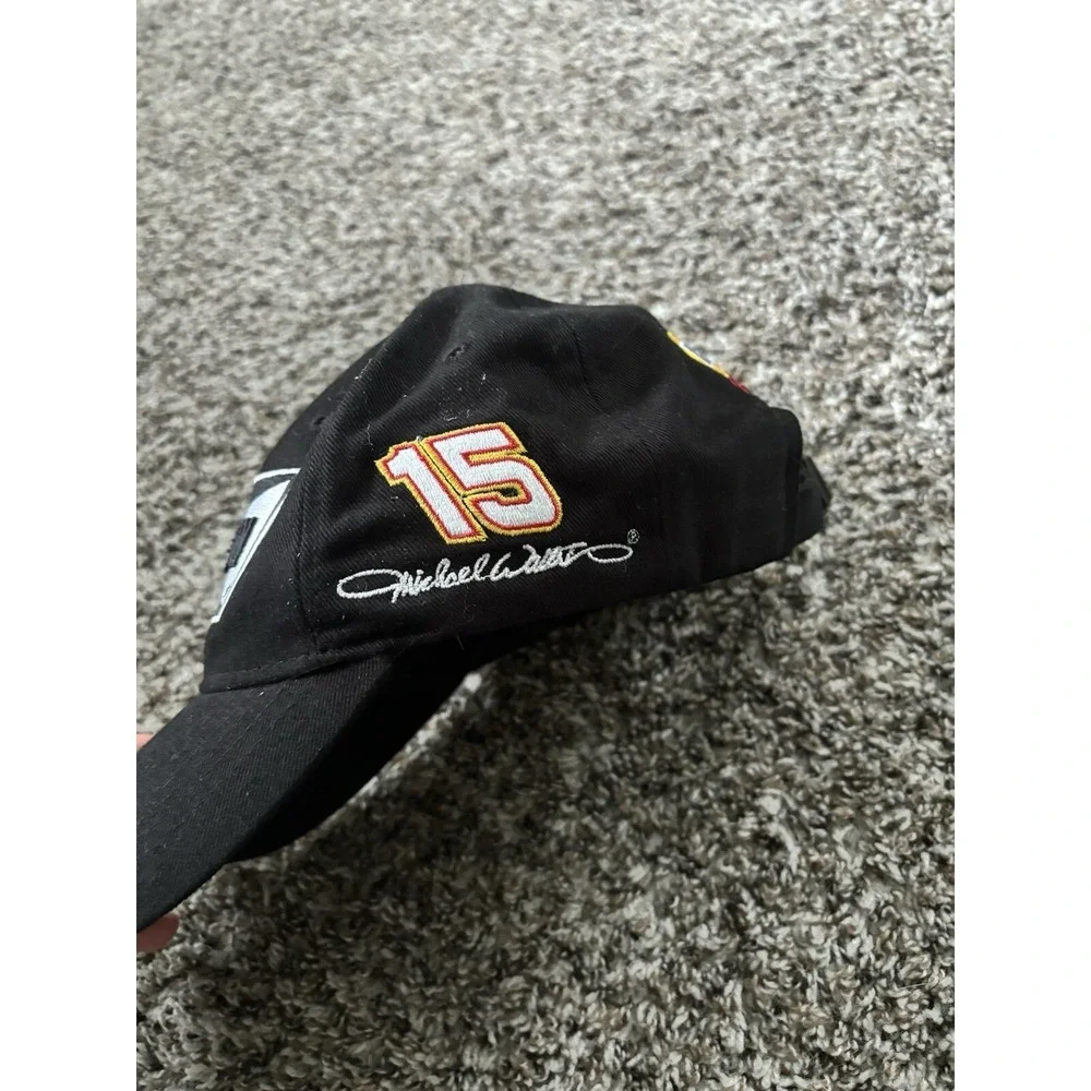 Chase‎ Authentics Michael Waltrip #15 Racing Black Champion Hat Strapback OSFM